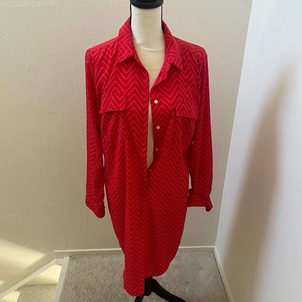 Gap shirt dress size L
